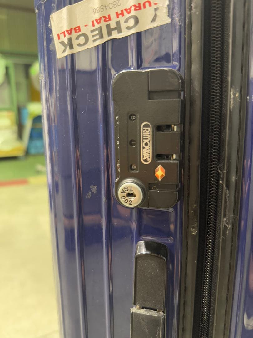 RIMOWA リモワ SALSA 63L 4輪 M ブルーグロス 青色