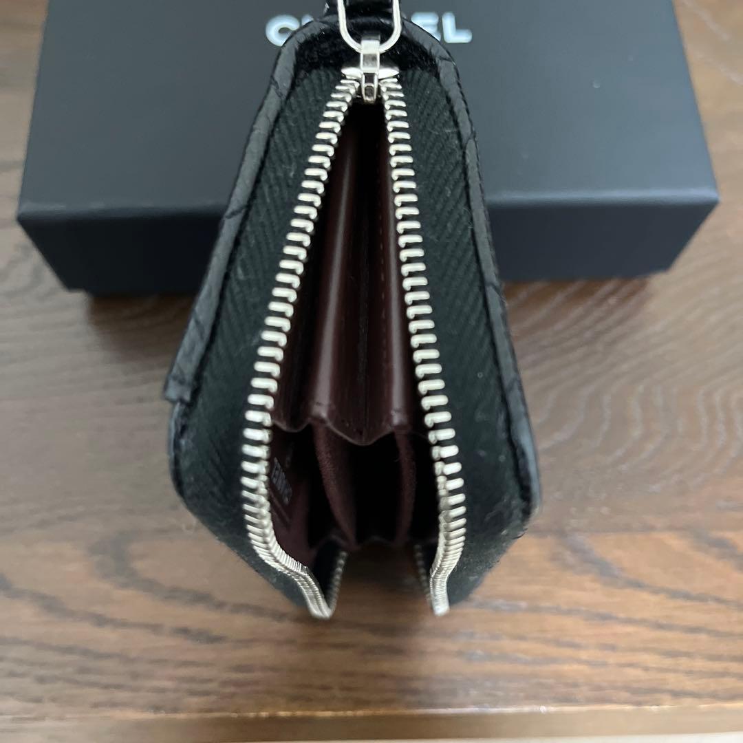 シャネルキャビアスキン　ケース