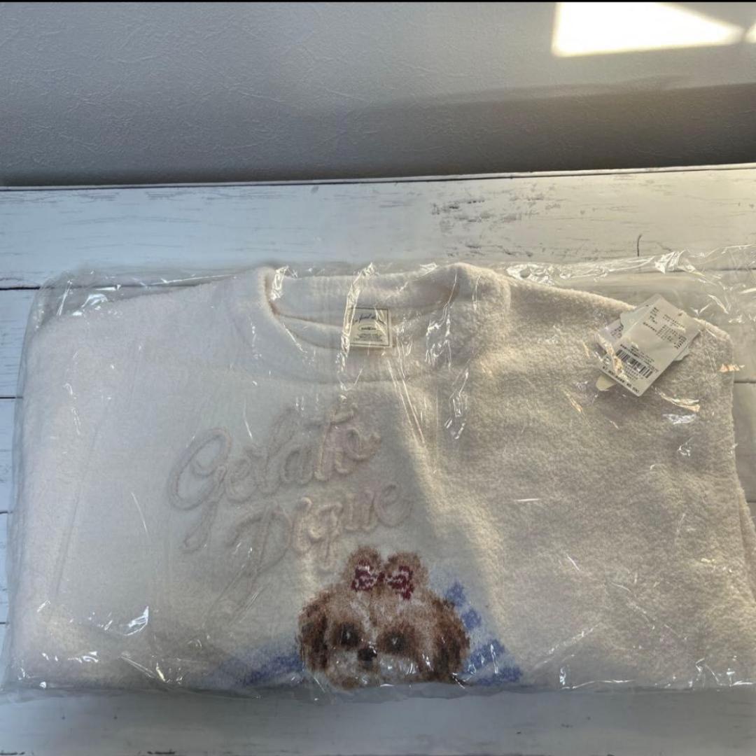 ジェラートピケ シーズージャガードプルオーバー&ロングパンツSET