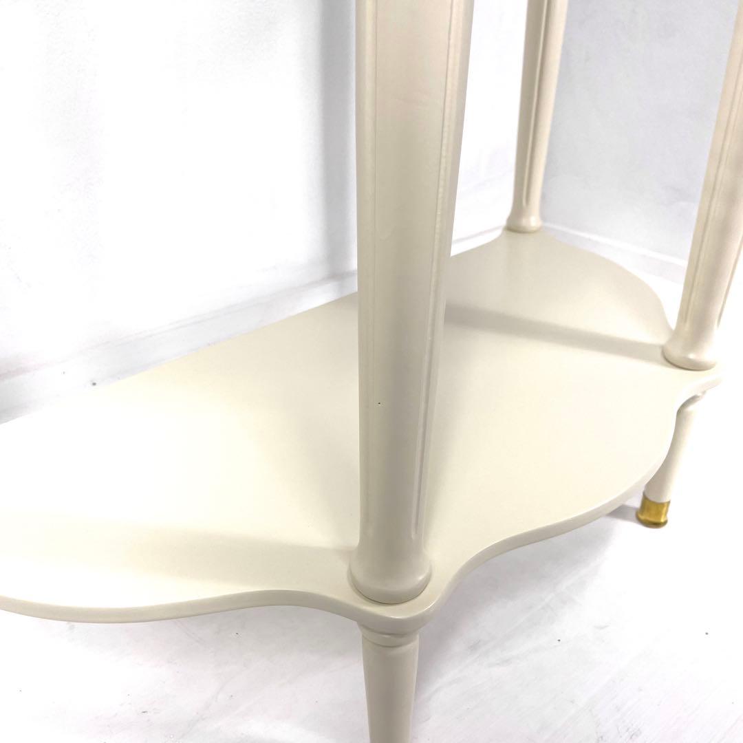 コンソールテーブル　サイドテーブル　インテリア　花台　アンティーク　　ロココ調