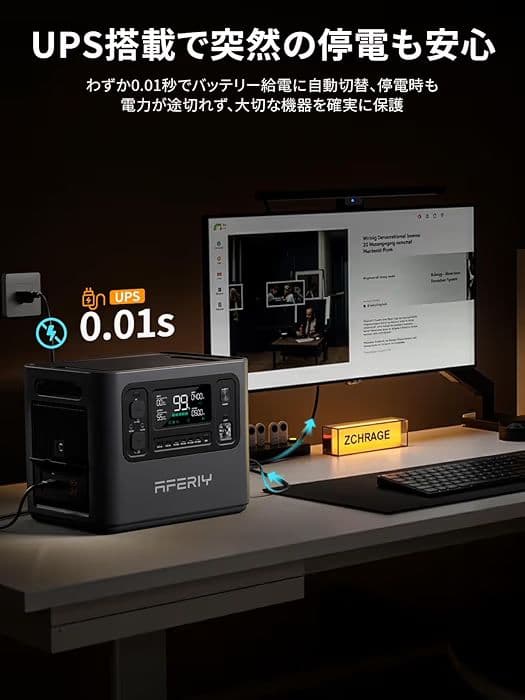AFERIY ポータブル電源 P280　2048Wh