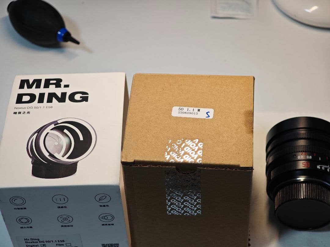 Mr.Ding Noxlux DG 50/1.1 ライカm