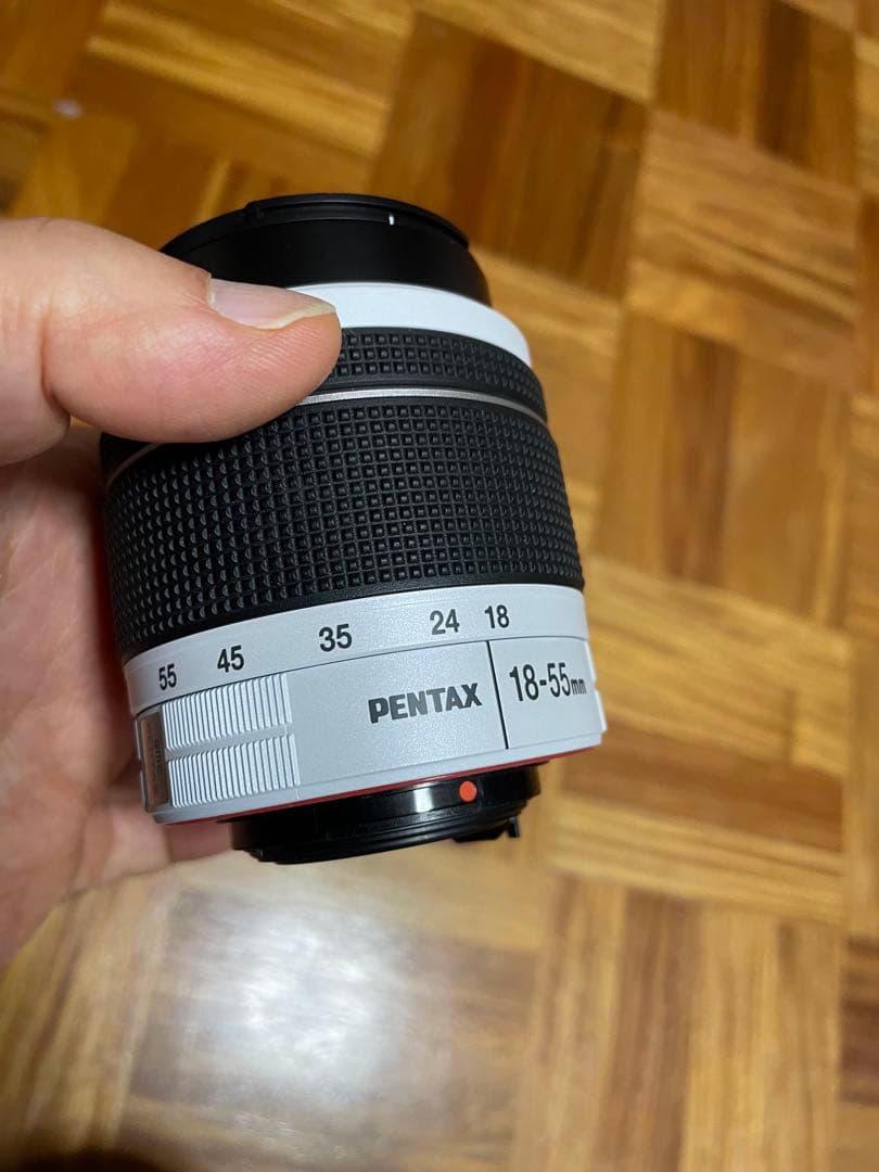 PENTAX 18-55mm ズームレンズ AL WR 白色