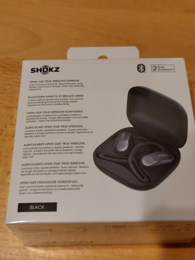 新品 未開封 Shokz openfit air BLACK