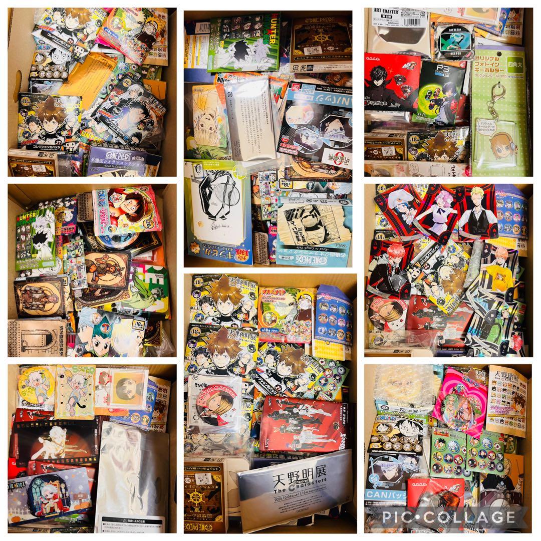 one piece ナルト 家庭教師ジャンプ　アニメキャラグッズ大量　まとめ売り