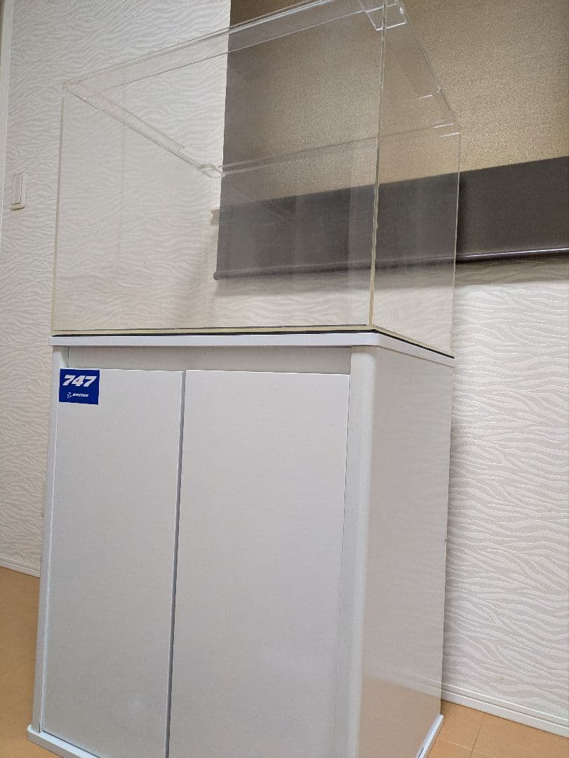 水槽と水槽棚セット EHEIMフィルター付き