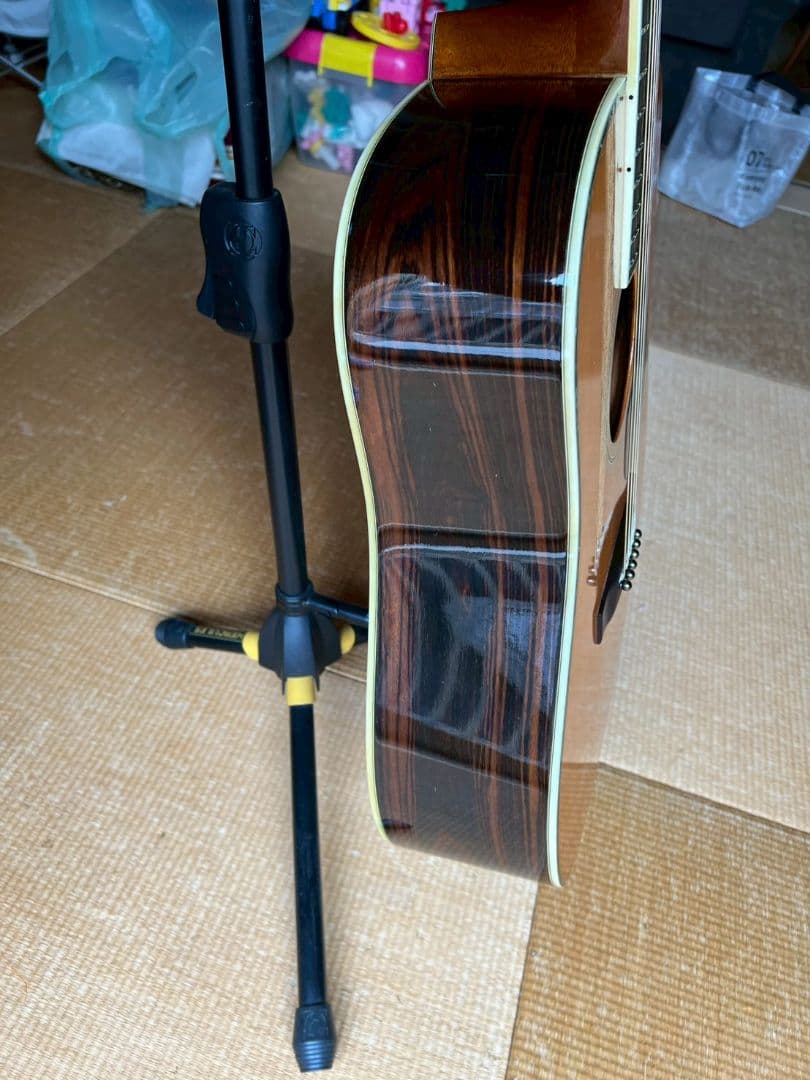 モーリスW-60 ハカランダ JAPANビンテージ　メンテ済　サドル、ナット牛骨