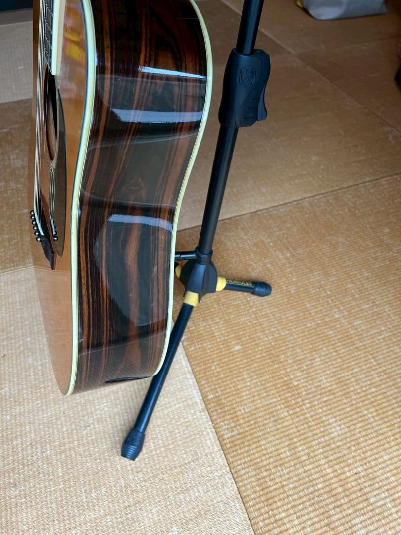 モーリスW-60 ハカランダ JAPANビンテージ　メンテ済　サドル、ナット牛骨