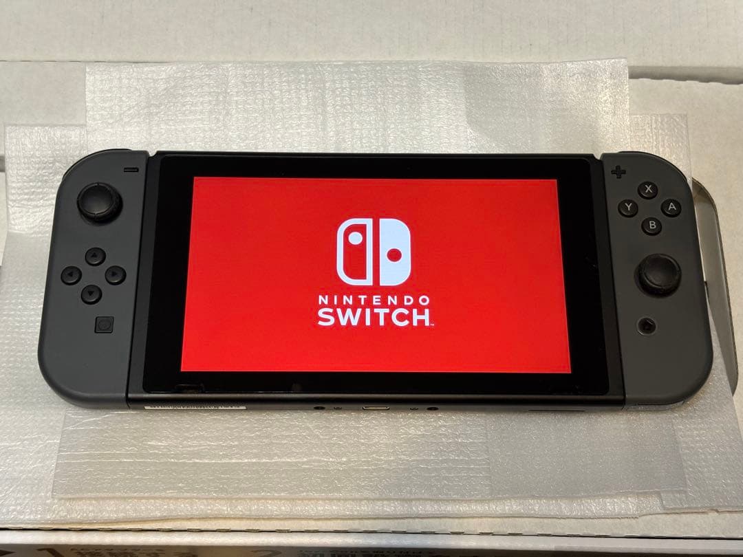 Nintendo Switch 本体 グレー 動作確認済み