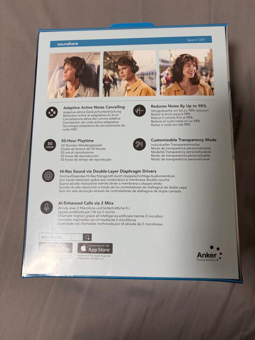 Soundcore SPACE Q45 ワイヤレスヘッドフォン