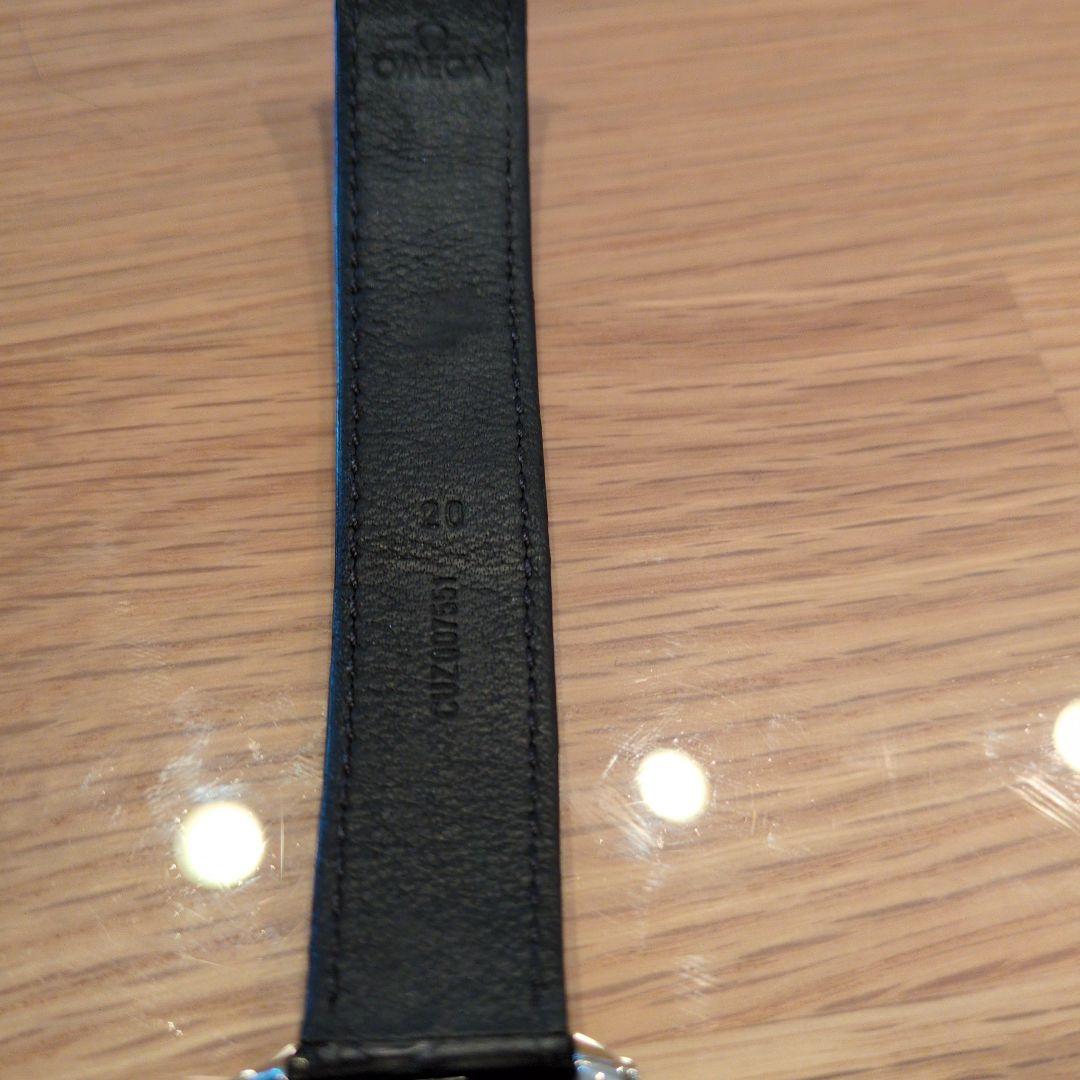値下げ☆オメガ純正シーマスターアクアテラレザーベルト20-18mmバックル18