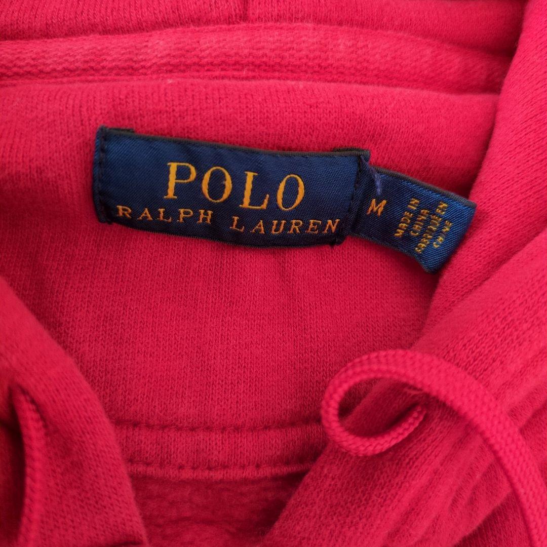 Polo Ralph Lauren 赤 M USA国旗パーカー