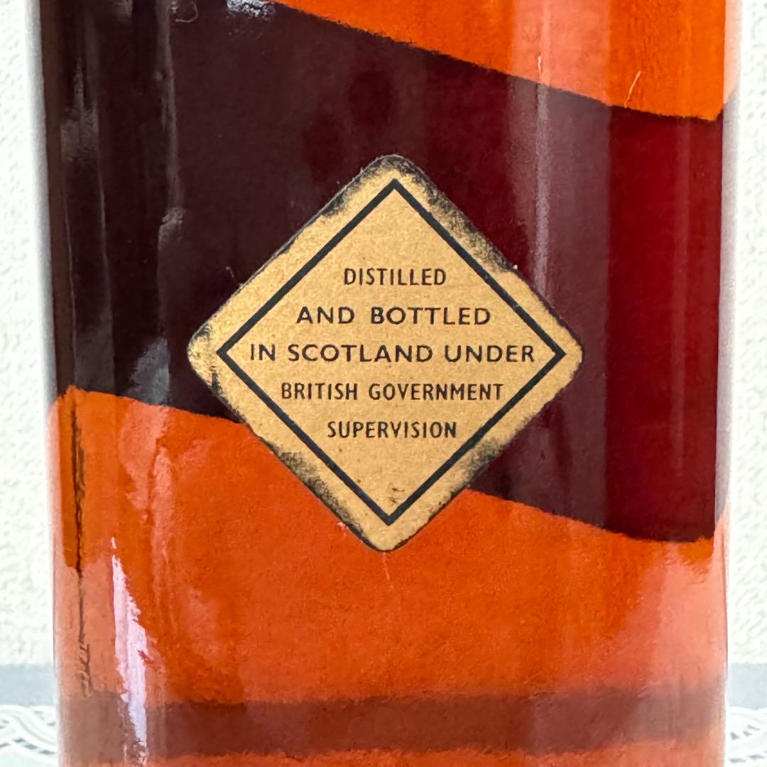 古酒1970年代【1000ml 】ジョニーウォーカーBLACK LABEL白紋章