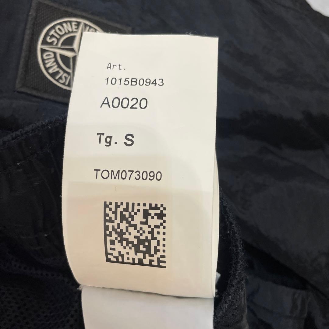 STONE  ナイロンメタル スイムショーツ ネイビー Sサイズ