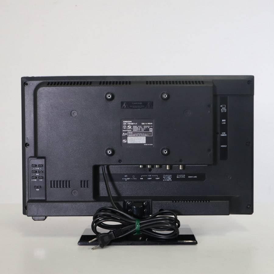 オリオン 19V型 液晶テレビ OL19WD200 リモコン付 ダブルチューナー