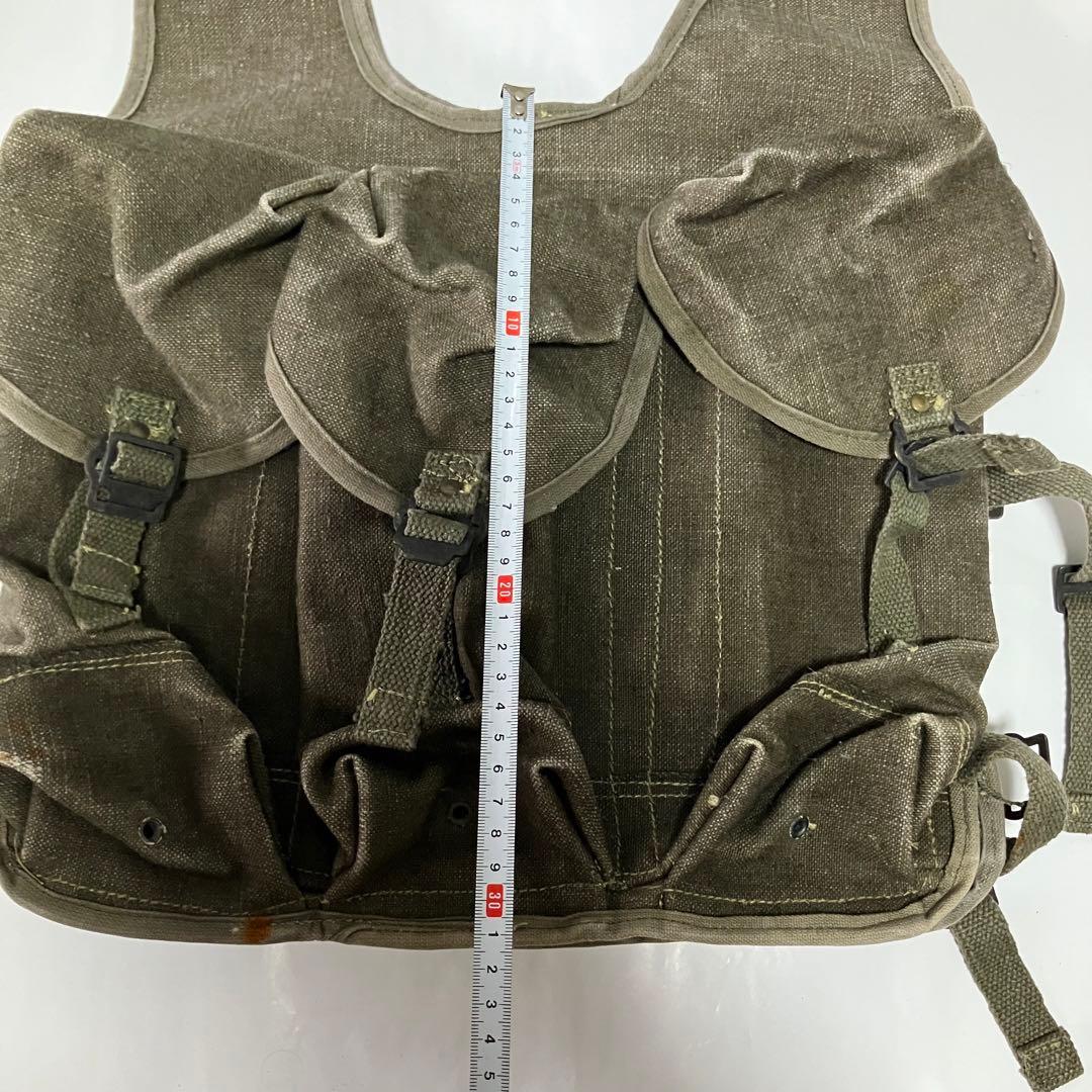 フランス軍　グレネードベスト　希少　レア　実物　50's 官給品　仏軍