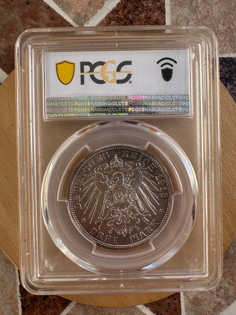 ドイツ帝国1913年ヴィルヘルム2世在位25周年記念銀貨