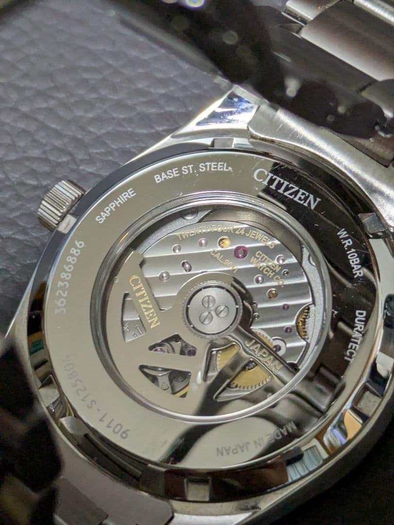 【極美品】シチズンコレクション　NB1050-59E　自動巻　ブラック