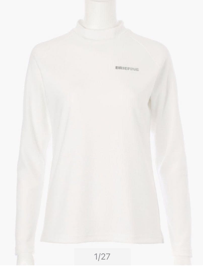 ブリーフィング　 COOLMAX LS MOCK NECK