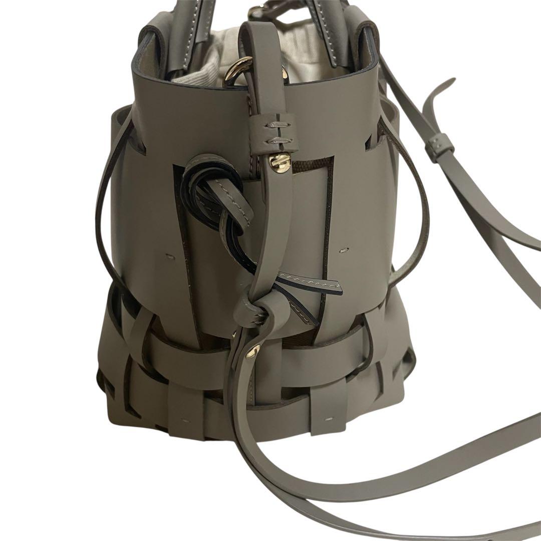 極美品 定価¥162,800 ザンケッティ WOVEN BUCKET バッグ