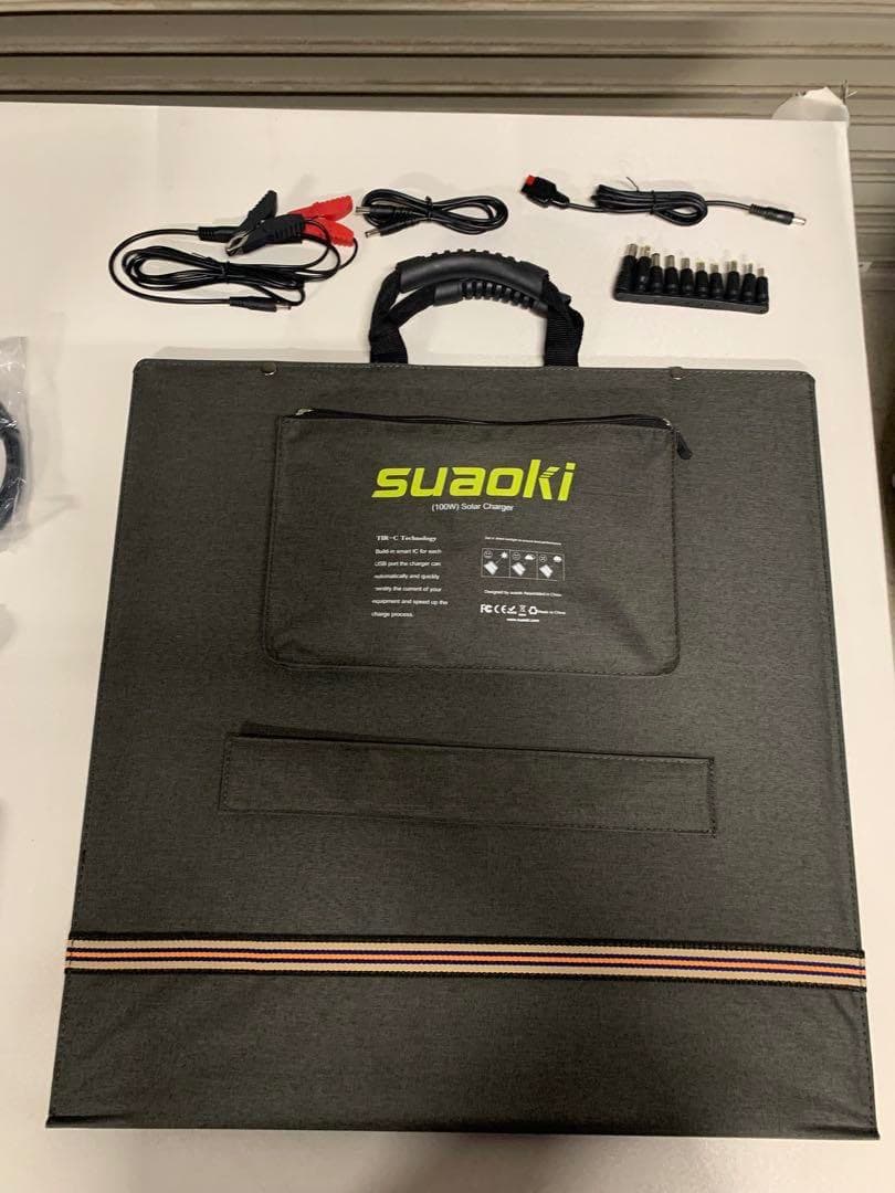 ☆未使用suaoki G1200 ポータブル電源 ソーラーパネル付