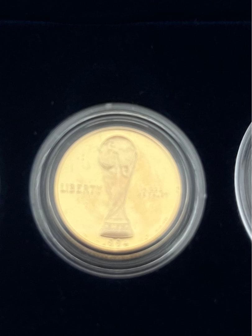 希少1994アメリカ サッカーワールドカップ 記念メダルセット 金貨 銀貨 銅貨