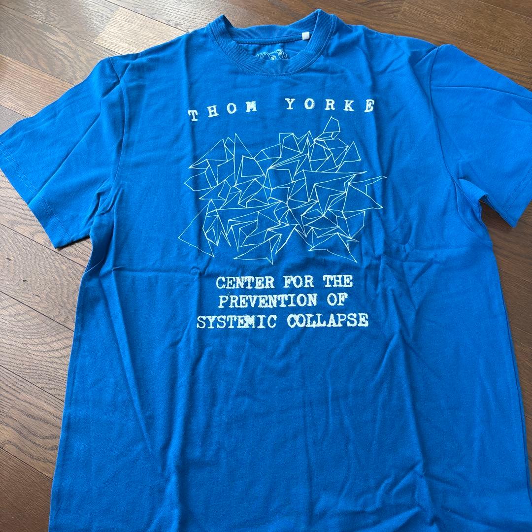 THOM YORKE Tシャツ Lサイズ 青