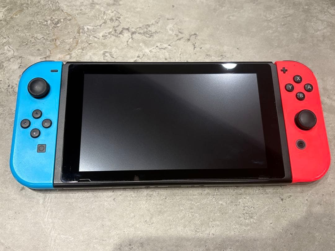 Nintendo Switch 本体(箱+付属品)ネオンブルー/ネオンレッド