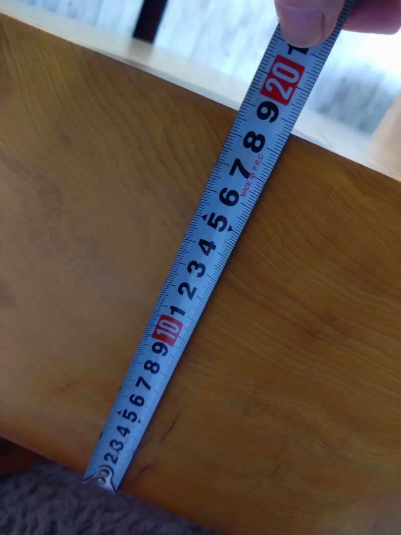 値下げ【囲碁】国産本榧　囲碁盤6.2寸　足つき