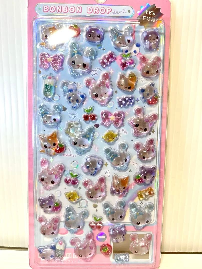 【正規品】ボンボンドロップシールmini サンリオセット売り