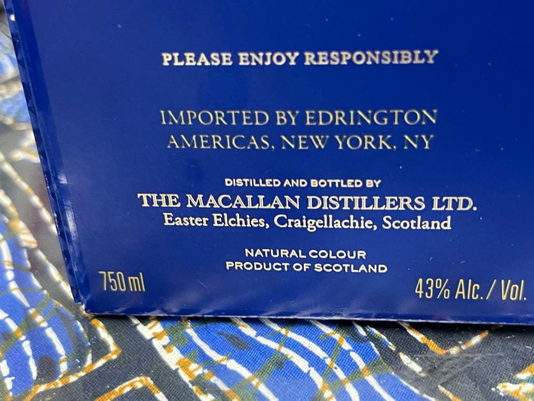 ウイスキー The Macallan 12 Years Old 750ml