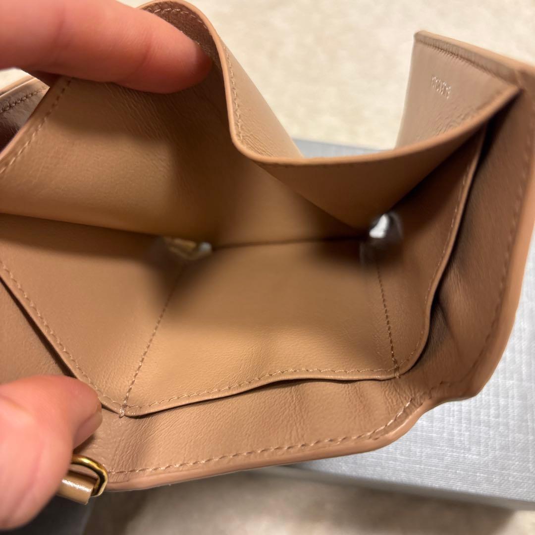 美品⭐️BALENCIAGA ショルダーウォレット　ミニ財布　三つ折り