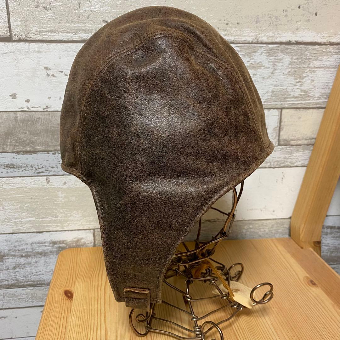 HENSCHEL パイロットキャップ sizeS/M アメリカ製 ムートン