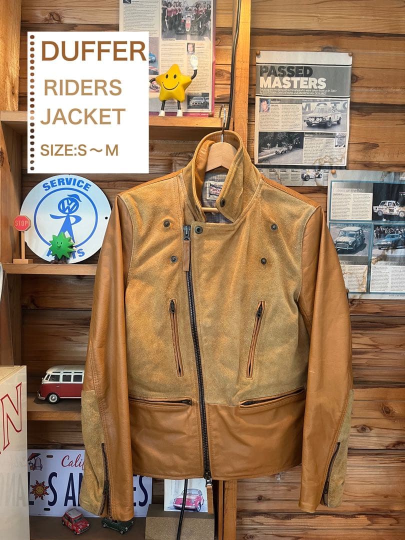 ダッファー ライダースジャケット