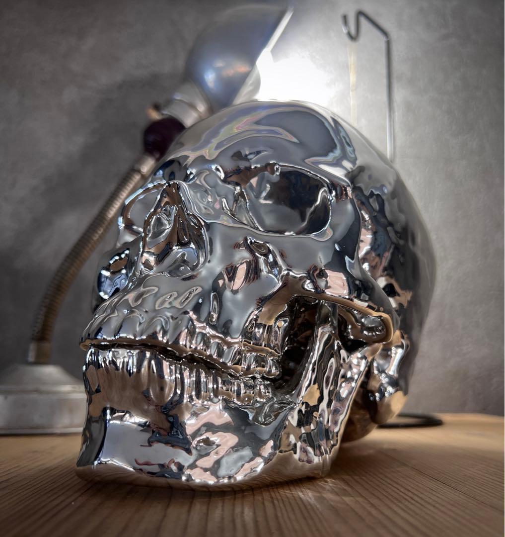 メッキ スカル 磁器