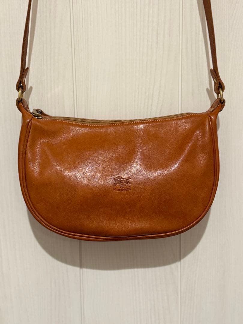 【イルビゾンテ】　IL BISONTE　ショルダーバッグ　三日月☾