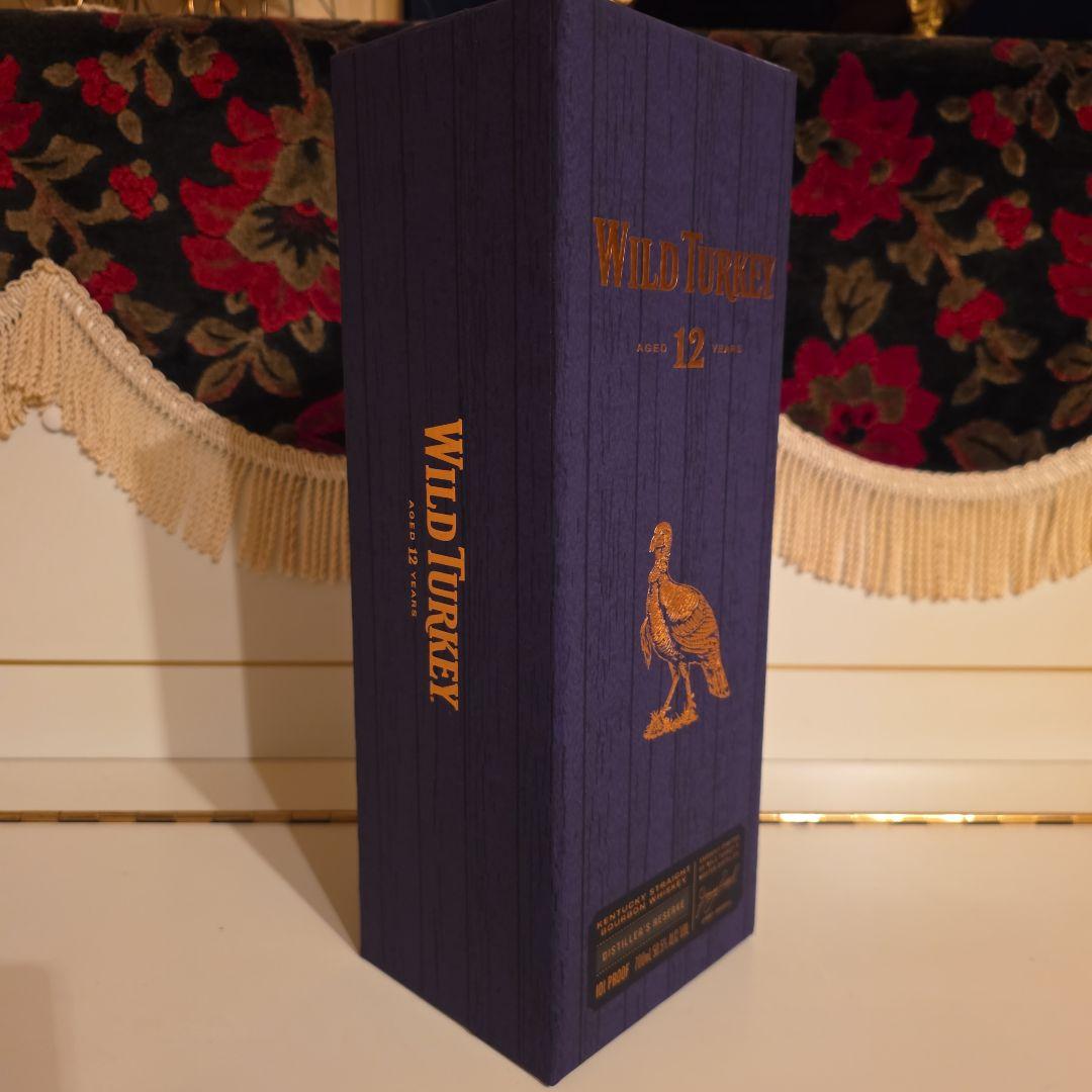[ 入手困難 ] ワイルドターキー 12年 箱付き 終売品 13500円 !