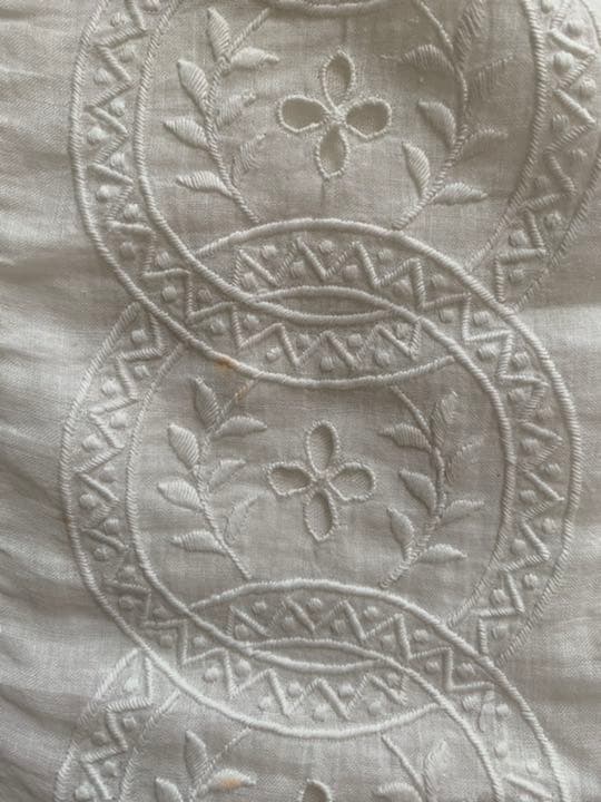 アンティーク　ベビー布団カバー