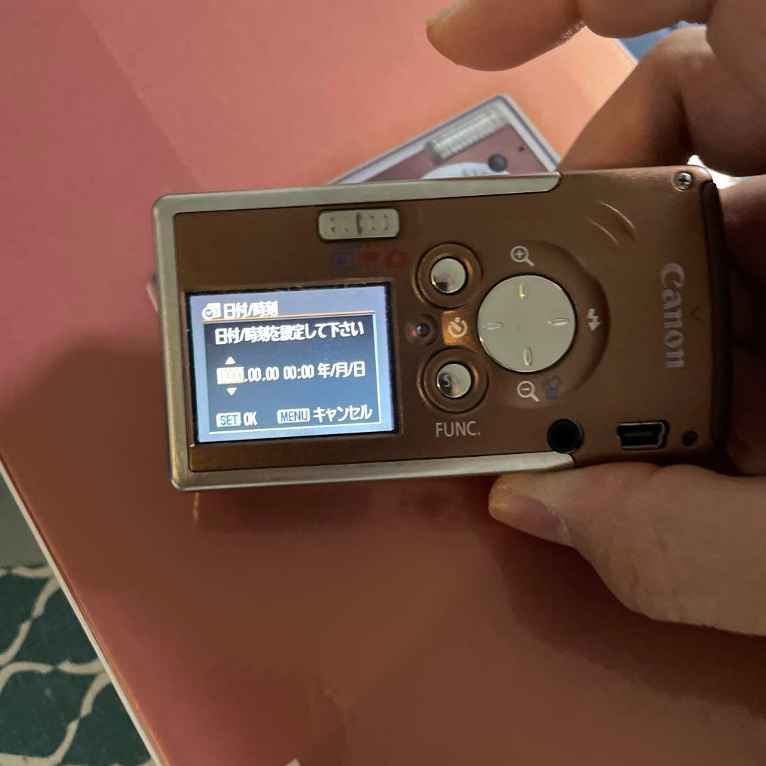 値下げ　Canon IXY DIGITAL U デジカメ話題のエモい写真が撮れる