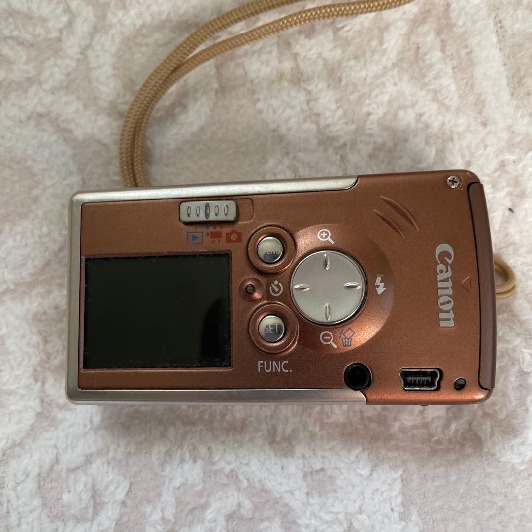 値下げ　Canon IXY DIGITAL U デジカメ話題のエモい写真が撮れる