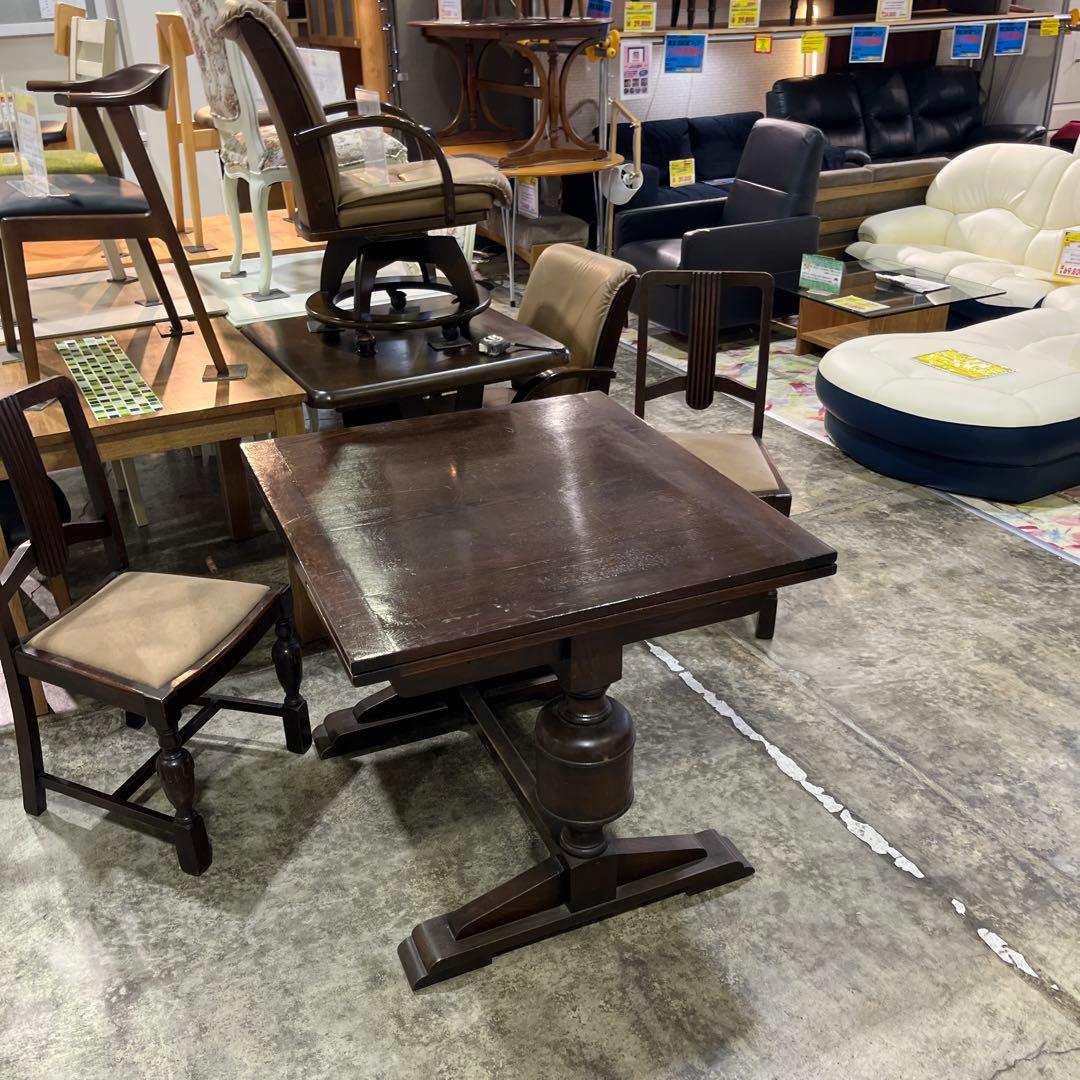 【ドローリーフ】◆ダイニングテーブル◇椅子セット売り可◇◆ヴィンテージ