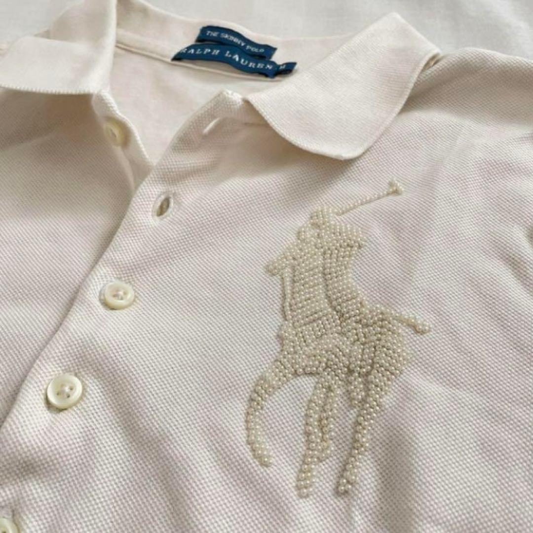 チップ　ポロラルフローレン　ビッグポニーポロシャツ　レディース