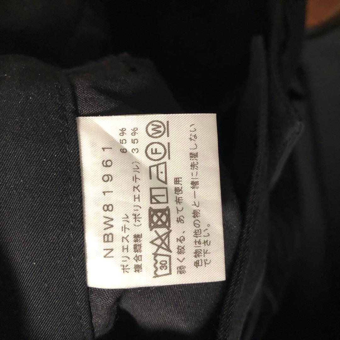 ノースフェイス　ブラック チノパン Lサイズ　アウトドア