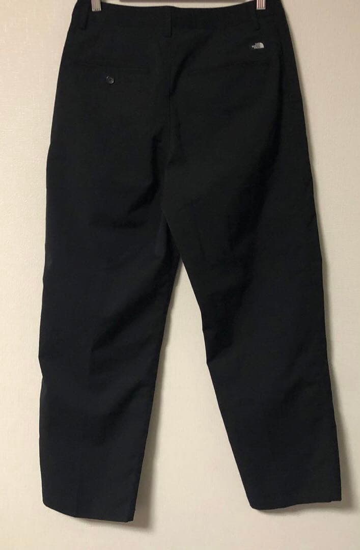 ノースフェイス　ブラック チノパン Lサイズ　アウトドア