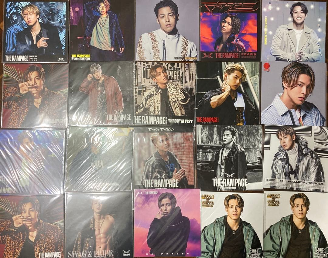 THE RAMPAGE＊RIKU＊アザージャケット＊20枚セット