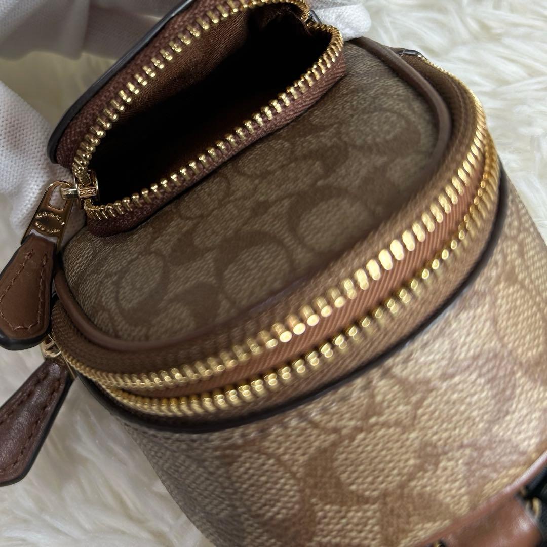 最終価格！希少COACH モノグラム ミニケース　キーリング　チャーム