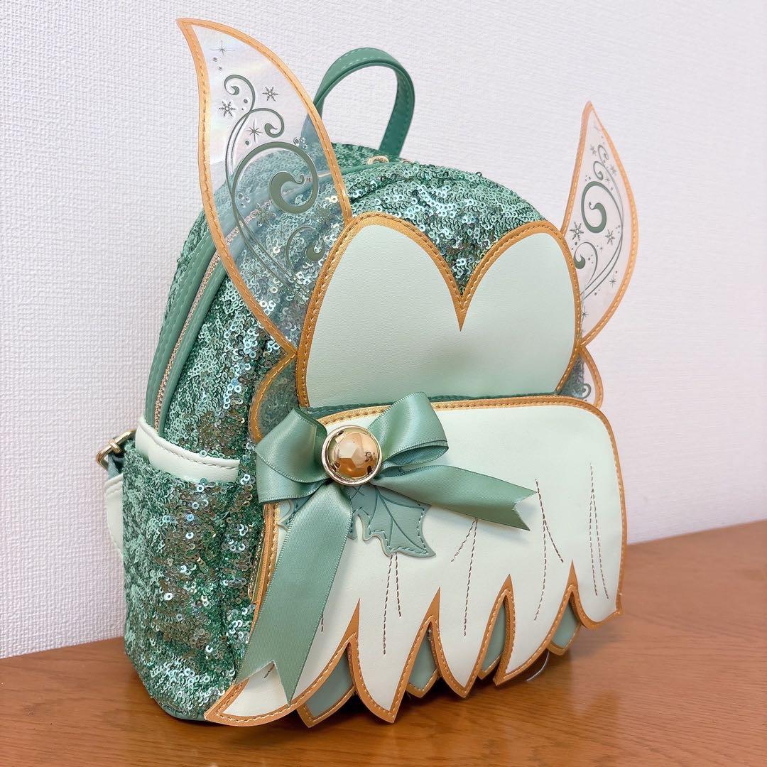 ラウンジフライ ディズニー　ティンカーベル　スパンコール　リュック