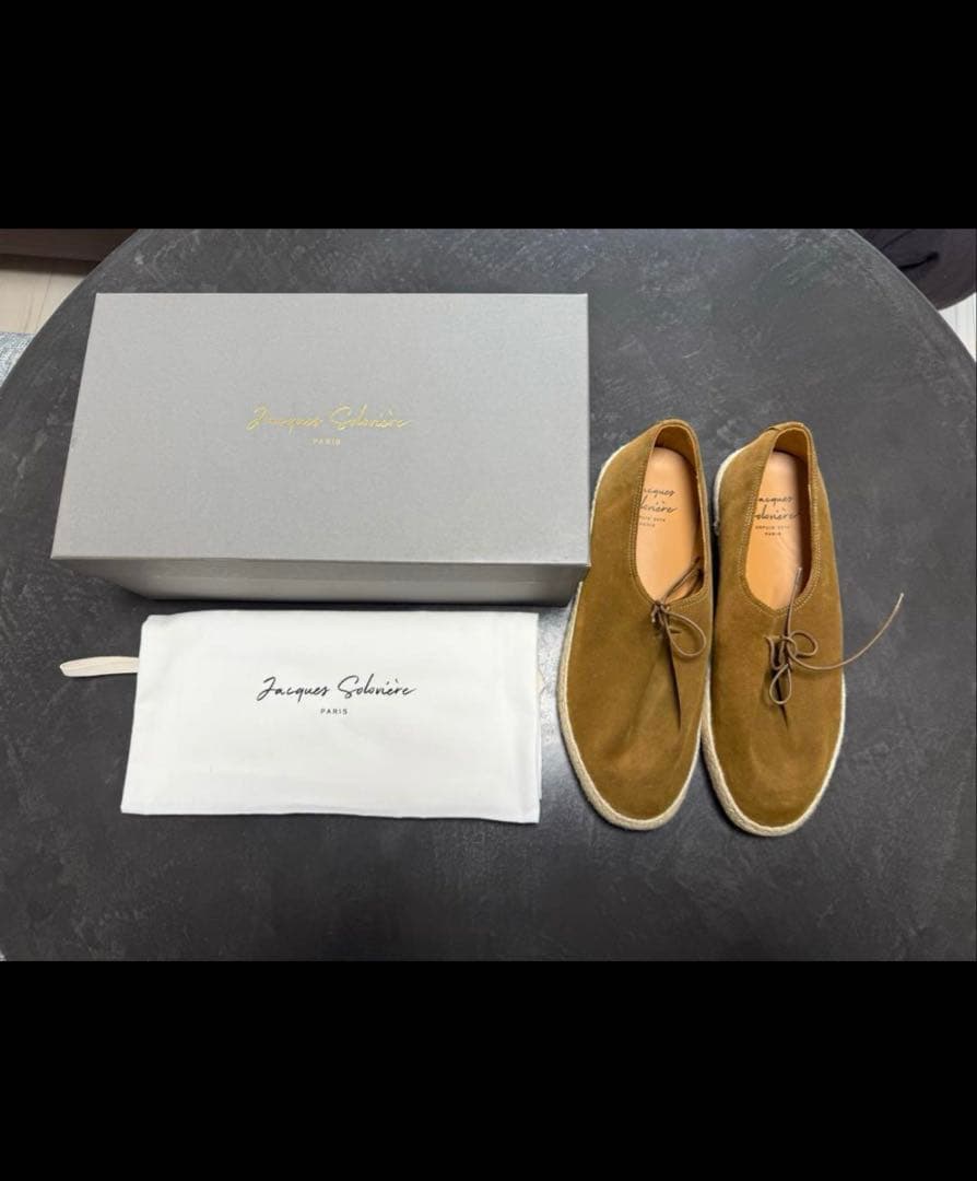 Jacques Solovière RACH スエードデッキシューズ 42