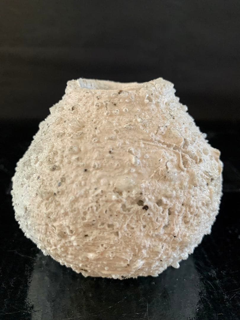 辻村史朗　白信楽小壺　A