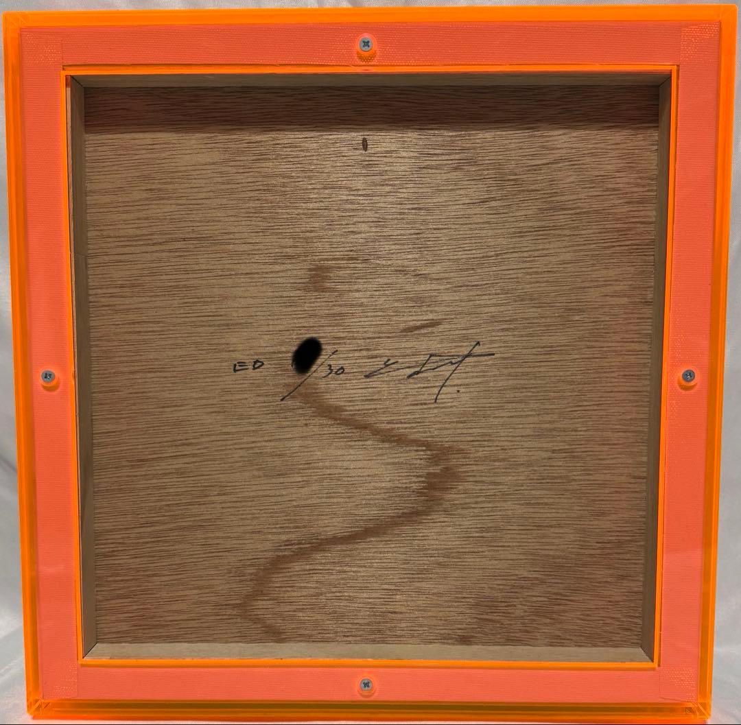 米山舞 EGO展「SCAR 」 直筆サイン入り キャンバスアート